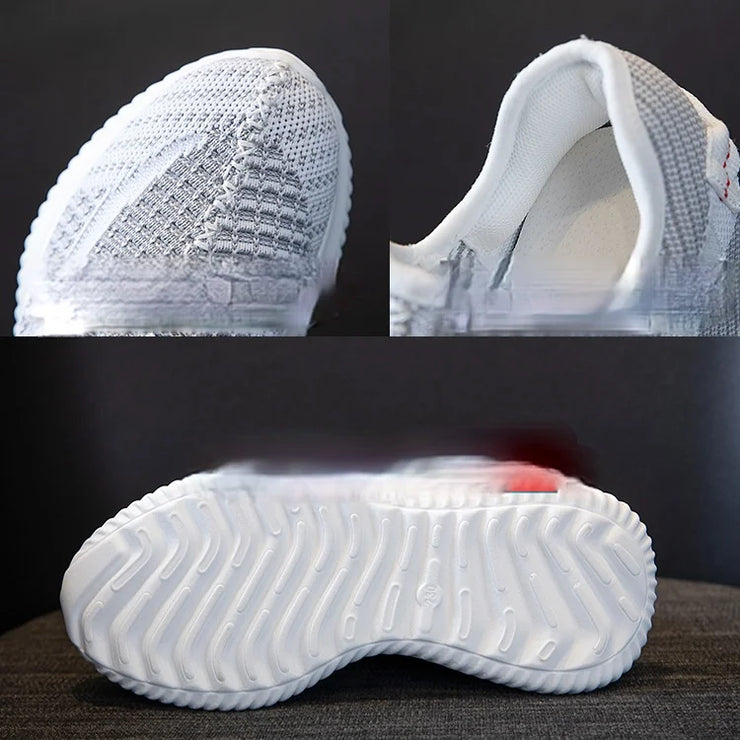 Fujin 2024 Women Summer Shoes New Sock Sneakers Platform Wedge Heel Dad Shoes Chunky Sneakers Pumps Breathable Comfy Shoes