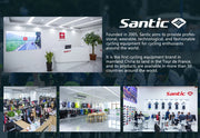 Santic Cycling Mountain Lock Shoes Outdoor Riding Sport MTB Bike Indoor Biking Carbon Fiber Sole Sneakers Comfortable Breathable
