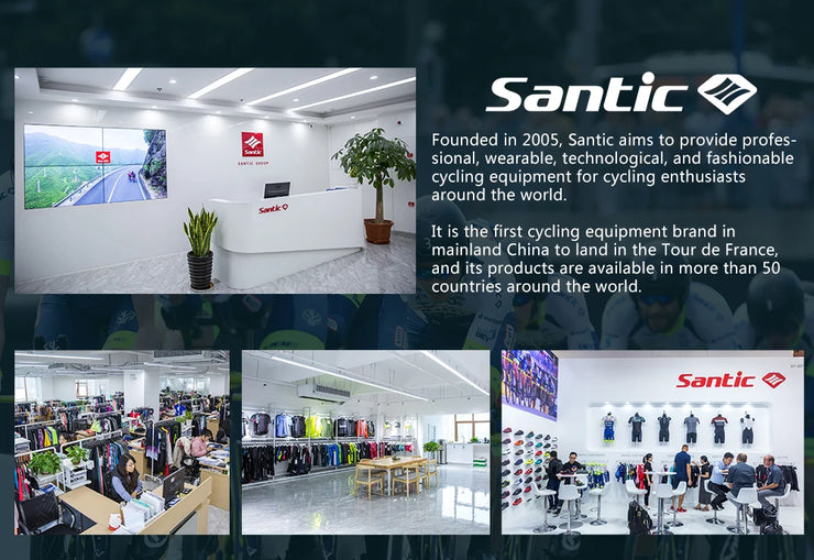 Santic Cycling Mountain Lock Shoes Outdoor Riding Sport MTB Bike Indoor Biking Carbon Fiber Sole Sneakers Comfortable Breathable