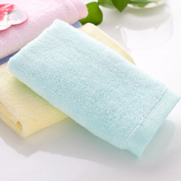 Bamboo fiber hand towel 25x50cm, cotton hand towel, for children, home cleaning, face, high quality, wholesale