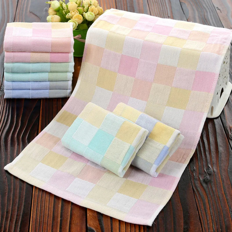 Bamboo fiber hand towel 25x50cm, cotton hand towel, for children, home cleaning, face, high quality, wholesale