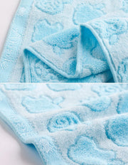 Bamboo fiber hand towel 25x50cm, cotton hand towel, for children, home cleaning, face, high quality, wholesale