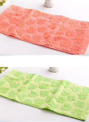 Bamboo fiber hand towel 25x50cm, cotton hand towel, for children, home cleaning, face, high quality, wholesale