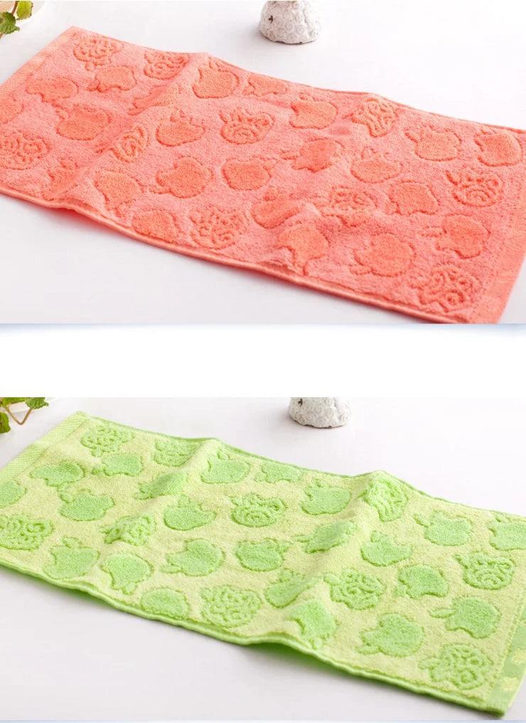Bamboo fiber hand towel 25x50cm, cotton hand towel, for children, home cleaning, face, high quality, wholesale