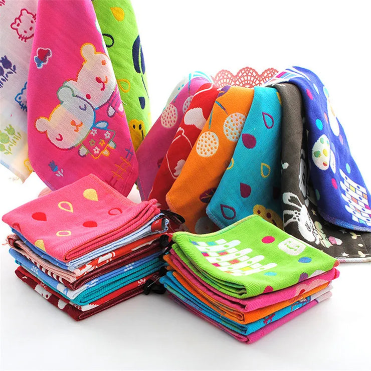 Bamboo fiber hand towel 25x50cm, cotton hand towel, for children, home cleaning, face, high quality, wholesale