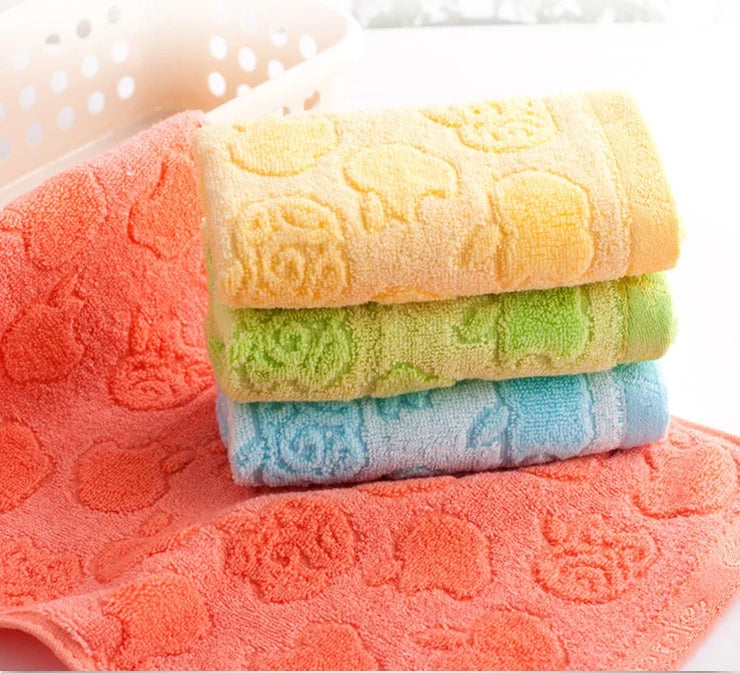 Bamboo fiber hand towel 25x50cm, cotton hand towel, for children, home cleaning, face, high quality, wholesale