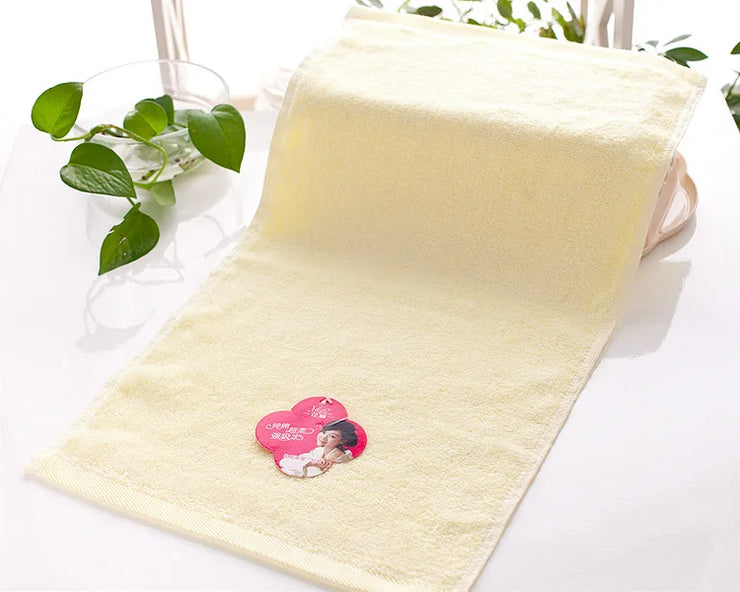 Bamboo fiber hand towel 25x50cm, cotton hand towel, for children, home cleaning, face, high quality, wholesale