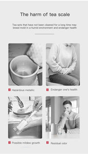 Water Bottle Cleaning Tablets Scale Cleaning Effervescent Tablets Decontamination Descaling Kettle Cleaning Kitchen Cleaner