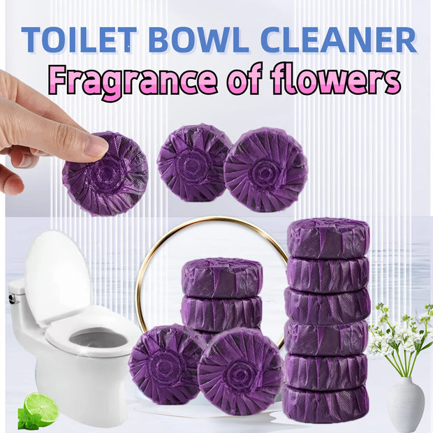 Purple Multi-Function Cleaning Tablets, Automatic Toilet Cleaning Tablets,Effervescent Tablets, Toilet  Foam Cleaning Deodorant