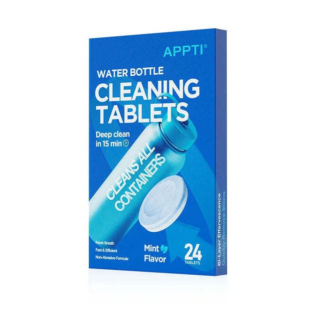 Water Bottle Cleaning Tablets Scale Cleaning Effervescent Tablets Decontamination Descaling Kettle Cleaning Kitchen Cleaner