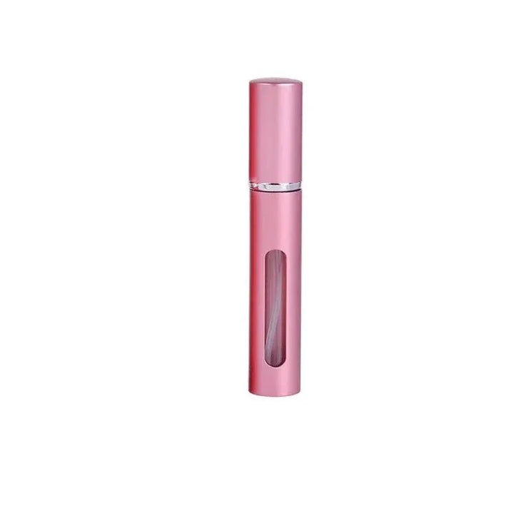10ml Ultra Fine Spray Perfume Dispenser Visible Small Open Window Perfume Dispenser Bottle Portable Travel Sample Push Bottle