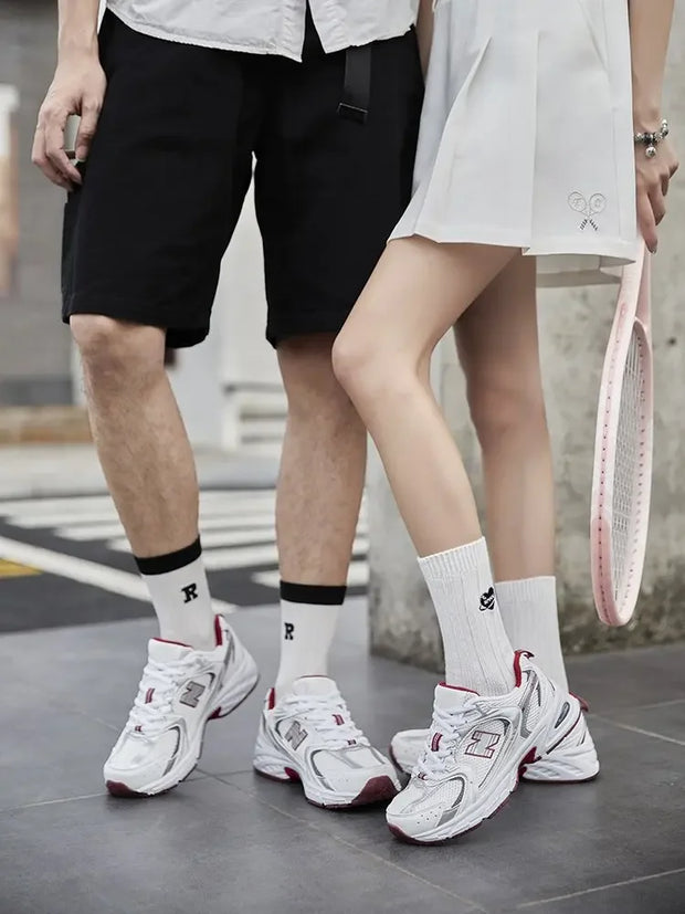 Mesh Sports Casual Running Round Toe Sports Women's Breathable Shoe Are Lightweight Comfortable Low Tie Shoes for Outdoor Hiking
