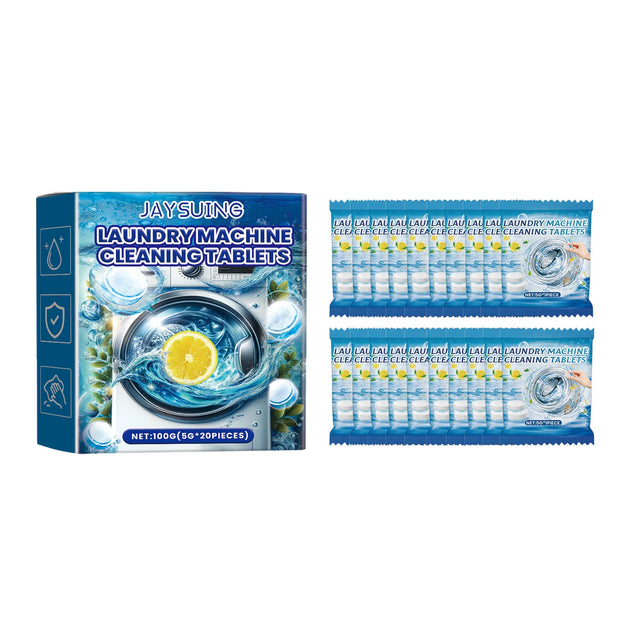 12/20Pcs Household Cleaning Accessories Washing Machine/Toilet Bowl/Pipe Cleaning Tablets Effervescent Cleaning Tablets Cleaner