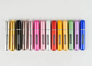 8/5ml Perfume Atomizer Portable Liquid Container For Cosmetics Traveling Mini Aluminum Spray Alcochol Empty Refillable Bottle