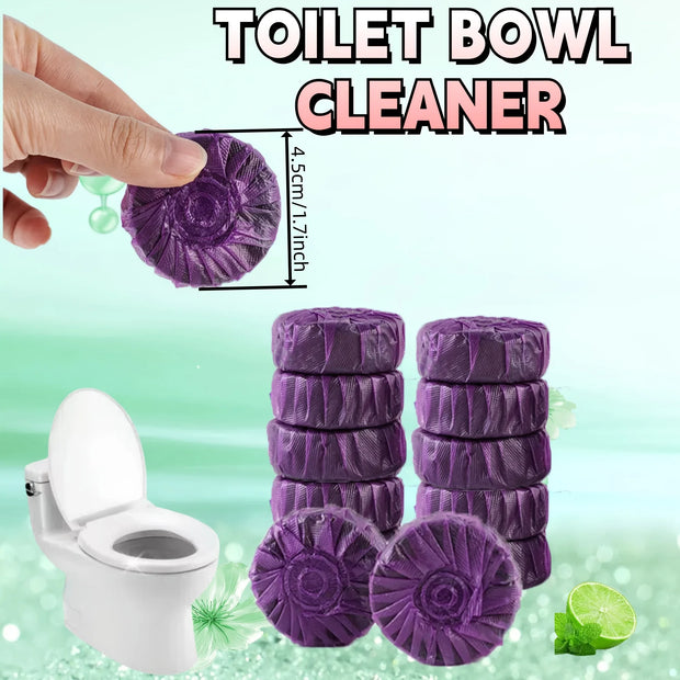 Purple Multi-Function Cleaning Tablets, Automatic Toilet Cleaning Tablets,Effervescent Tablets, Toilet  Foam Cleaning Deodorant