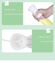 Pneumatic Oil Spray Bottle for Kitchen - Precision Cooking Oil Sprayer for BBQ, Olive Oil, Baking & Frying - BPA-Free Plastic