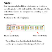 Dual purpose kitchen oil spray can leakproof oil can glass spray bottle kitchen household Plastic or glass bottle body