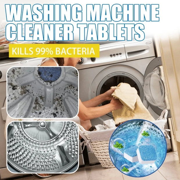 Washing Machine Cleaning Tablets Suitable Home Laundry Room Supplies