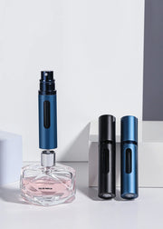 5ml Glass Refillable Perfume Bottle with Spray Scent Pump Portable Travel Empty Cosmetic Containers Mini Spray Atomizer Bottle