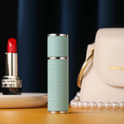Louischanzl Perfume Atomizer Bottle magnet  Portable leather Sprayer for Boarding Tight Sealing Travel Perfume Spray gift 5ml