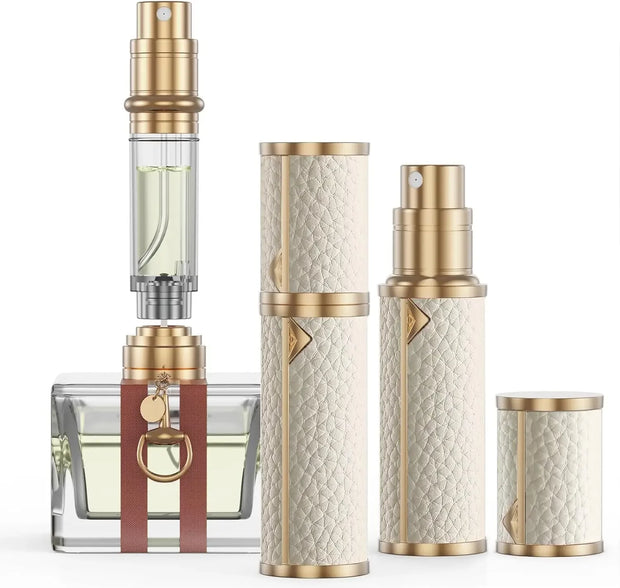 Perfume Travel Refillable Bottle 5ml Perfume Atomizer Bottle Portable Size Sprayer Bottle Luxurious Pocket Perfume Dispenser