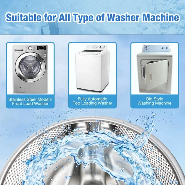 Detergent 4/8/12 PCS Household Cleaning Accessories Washing Machine Cleaning Tablets Effervescent Cleaning Tablets Cleaner For