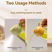 500ml Glass oil spray kitchen Spray Oil Sprayer Bottle Spray Oil Dispenser Oils Jar Cruet BBQ Baking Roasting Picnic Tool
