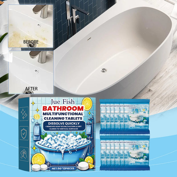 12/20Pcs Household Cleaning Accessories Washing Machine/Toilet Bowl/Pipe Cleaning Tablets Effervescent Cleaning Tablets Cleaner