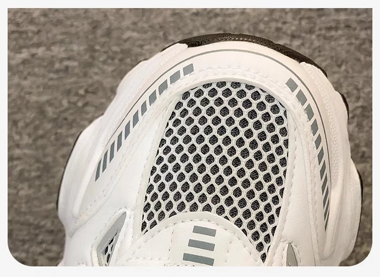 Women Sneakers Platform Flat Shoes Trainers Ladies Thick Sole Sneakers Fashion Casual Shoes Thick Sole Tennis Vulcanized Shoes