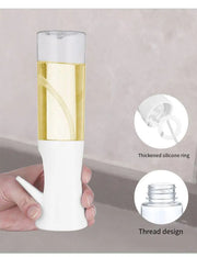 Pneumatic Oil Spray Bottle for Kitchen - Precision Cooking Oil Sprayer for BBQ, Olive Oil, Baking & Frying - BPA-Free Plastic