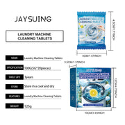 12/20Pcs Household Cleaning Accessories Washing Machine/Toilet Bowl/Pipe Cleaning Tablets Effervescent Cleaning Tablets Cleaner