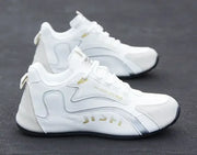2024 Chunky Sneakers Men's Designer Soles Stylish Casual Leather Mesh Breathable Add To The Interior Platform Board Shoes