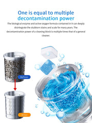 Detergent 4/8/12 PCS Household Cleaning Accessories Washing Machine Cleaning Tablets Effervescent Cleaning Tablets Cleaner For