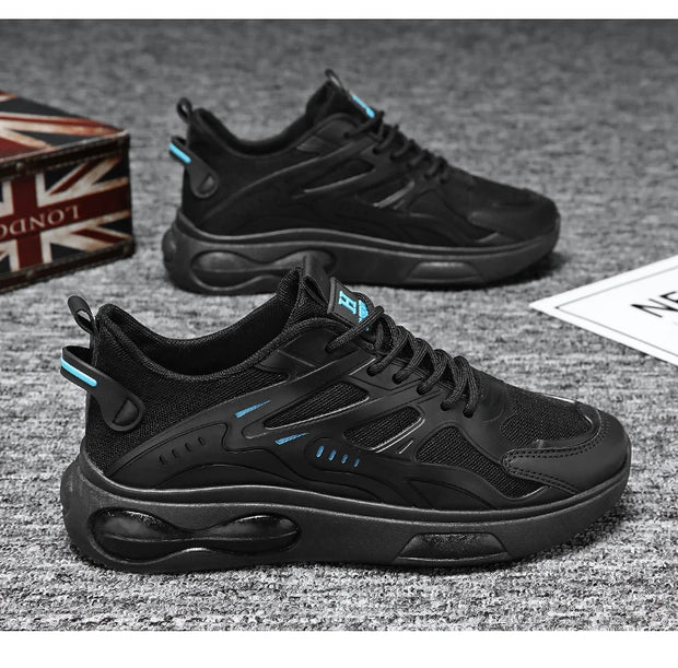 Men's Sneakers New Mesh Breathable Running Shoes Men's Casual Trendy Versatile Soft Sole Anti Slip Wear-resistant Men's Shoes