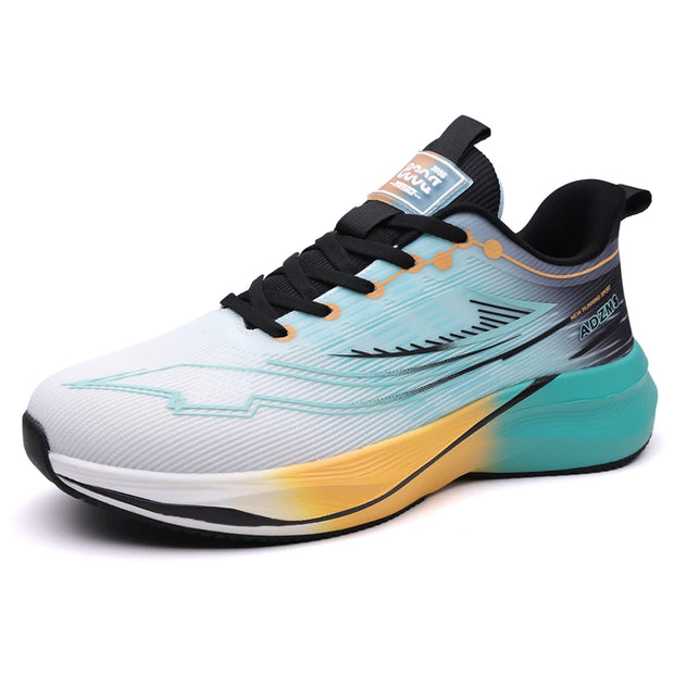 Men's Shoes Mesh Shoes Men's Lightweight Soft-Soled Running Shoes Spring and Summer Breathable Trendy Shoes Casual Non-Slip Spor
