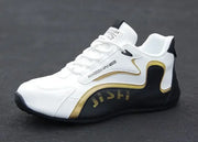 2024 Chunky Sneakers Men's Designer Soles Stylish Casual Leather Mesh Breathable Add To The Interior Platform Board Shoes