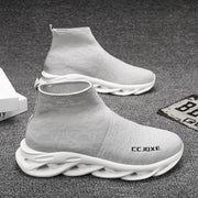 Socks Shoes for Men Black Sneakers Light Breathable Women Runing Shoes Outdoor Platform High Top Men Shoes New Unisex Sport Shoe