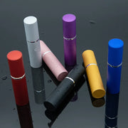 7PCS 5ML Aluminum Perfume Bottle Refillable Travel Perfume Atomizer Mini Glass Spray Bottle