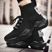 2025 New In Men's Retro Sock Sneakers High Top Chunky Men Shoes Breathable Thick Bottom Casual Shoes Zapatos De Hombre