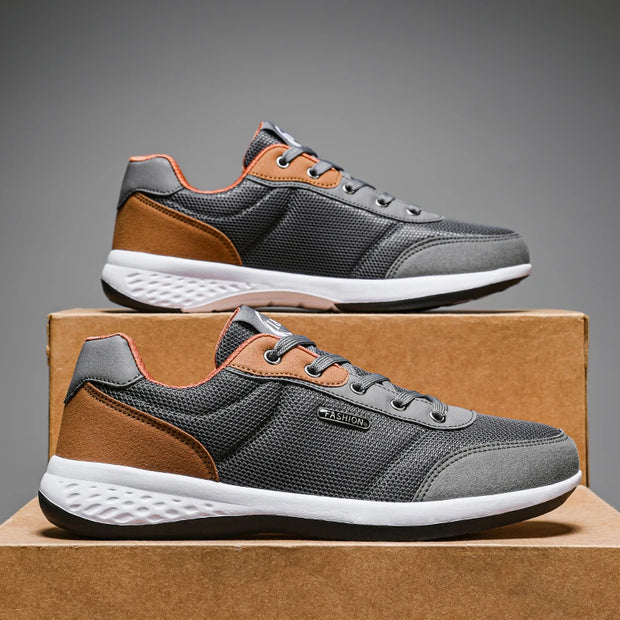 Men Running Shoes Trend Casual Shoes Fashion Mesh Breathable Leisure Male Sneakers Non-Slip Footwear Walking Men Jogging Shoes
