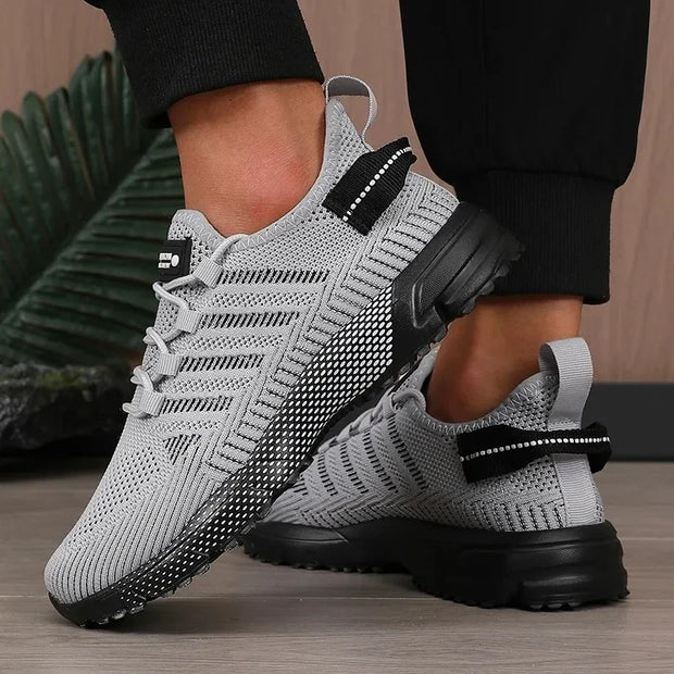 New Mesh Men's Running Shoes Outdoor Casual Walking Fashion Sports Shoes Breathable  Comfortable Training Tennis Shoes for Men