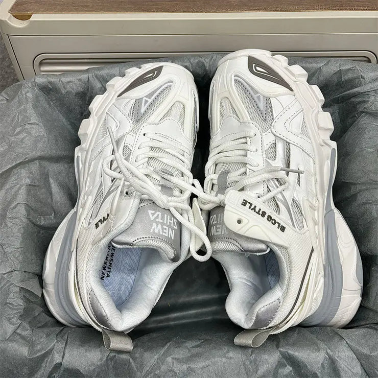 Chunky Sneakers Men Women Brand Designer Luxury Shoes Women's Casual Shoes Unisex Thick Sole Daddy Sneakers Girls Sports Shoes