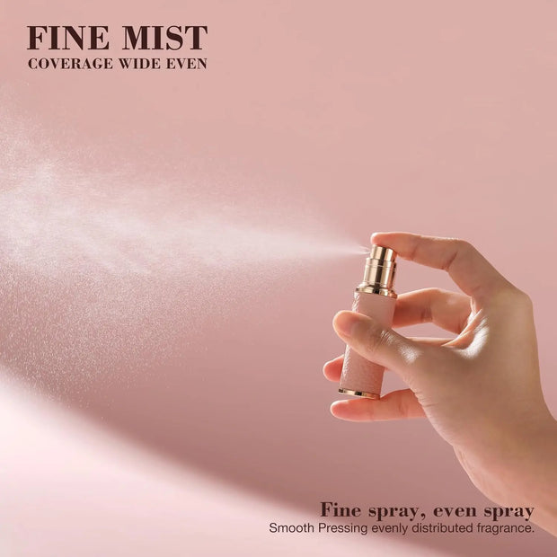 Perfume Travel Refillable Bottle 5ml Perfume Atomizer Bottle Portable Size Sprayer Bottle Luxurious Pocket Perfume Dispenser