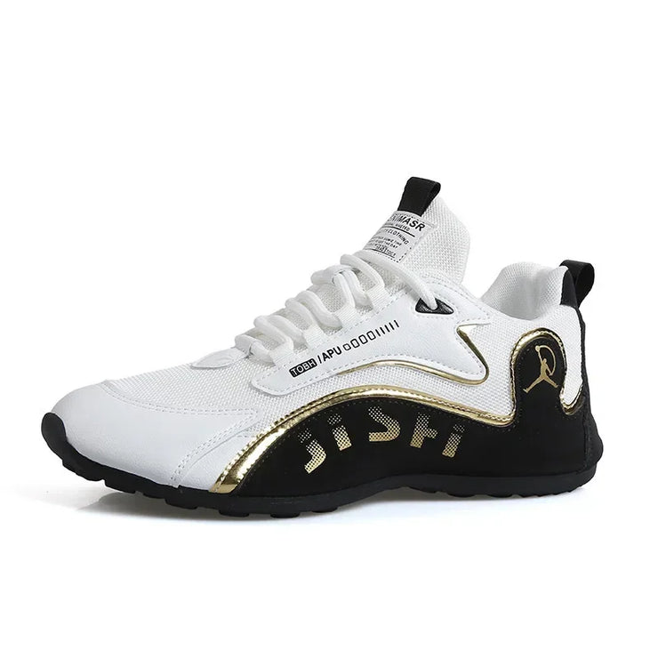 2024 Chunky Sneakers Men's Designer Soles Stylish Casual Leather Mesh Breathable Add To The Interior Platform Board Shoes