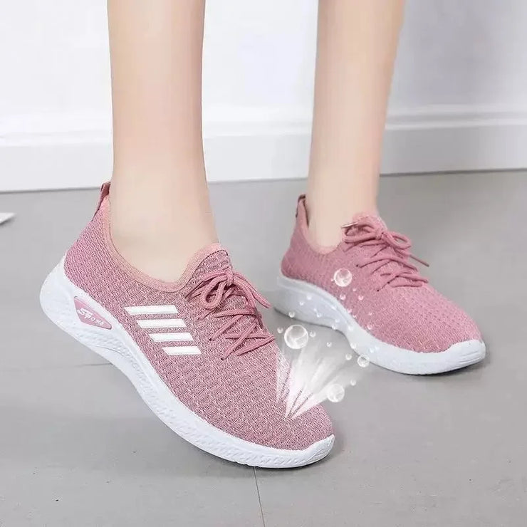 Women's lightweight sports shoes, adult sports shoes, breathable mesh shoes, comfortable soft sole sneakers women  shoes