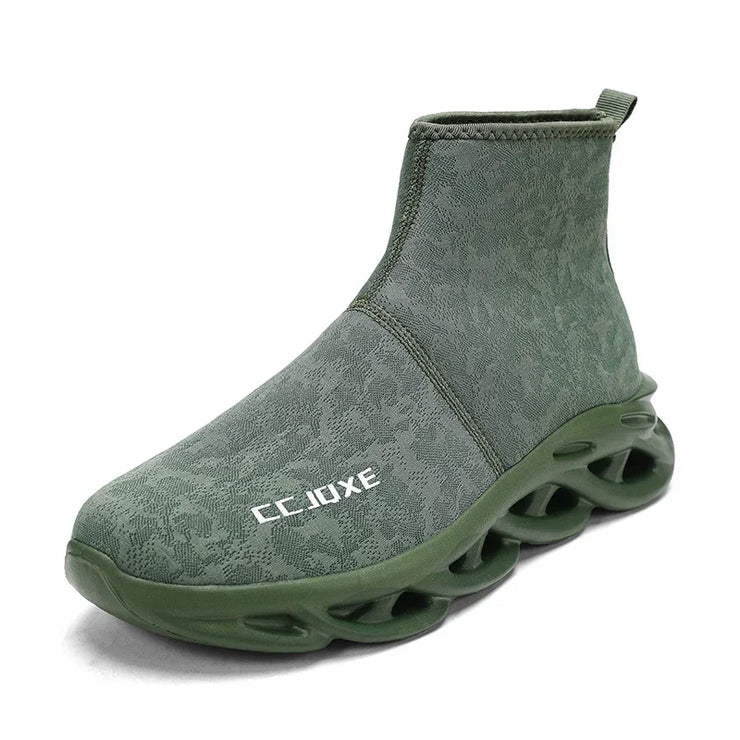 Socks Shoes for Men Black Sneakers Light Breathable Women Runing Shoes Outdoor Platform High Top Men Shoes New Unisex Sport Shoe