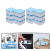 12 PCS Household Cleaning Accessories Washing Machine Cleaning Tablets Effervescent Cleaning Tablets Cleaner For Washers