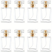 8pcs 30ml Glass Perfume Bottles Empty Refillable Clear Travel Perfume Spray Atomizer Bottle Perfume Bottle Atomizer Container