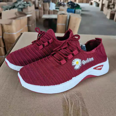 Women's lightweight sports shoes, adult sports shoes, breathable mesh shoes, comfortable soft sole sneakers women  shoes
