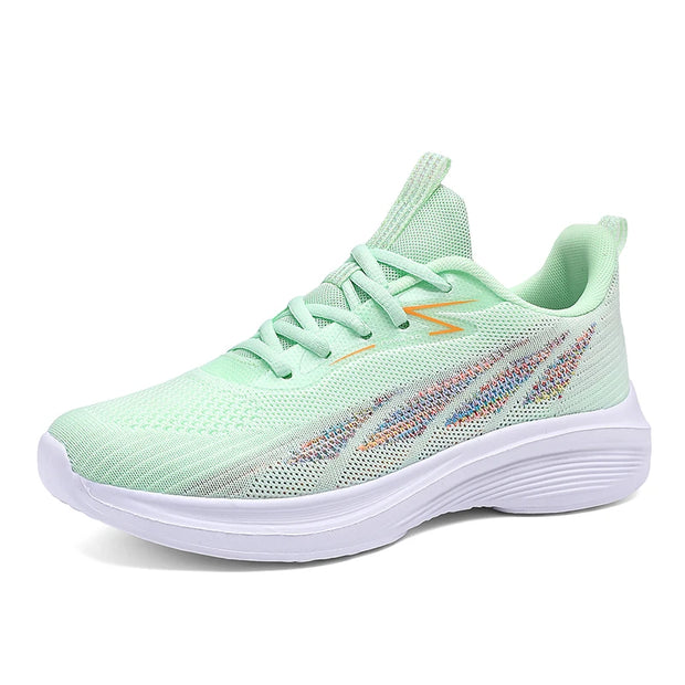 Women's Running Shoes Mesh Soft Sole Outdoor Sports Shoe Tennis Breathable Fashion Sneakers